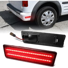 LED Side Marker Lights for 2010-2013 Ford Transit Connect Front Bumper Marker Reflectors Lamps, Smoked Len Amber in Saudi Arabia