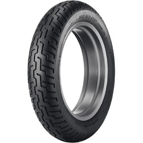 130/90-16 (67H) Dunlop D404 أمامي دراجة نارية إطار أسود لجدار ياماها رود MM LE XV1600ASM 2000 in Kuwait