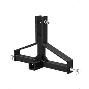 3 Point 2 Inches Trailer Hitch Receiver for Cate 1, Heavy Duty Drawbar Adapter, Quick Hitch Tractor Attachment, Compatible with Kubota, BX, LM25H, WLM Tractor, NorTrac, Yanmar, Kioti, Cat, John Deere. in Kuwait