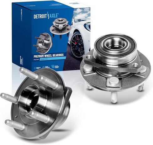 Detroit Axle - 2 Wheel Bearing Hubs for Chevy Camaro Impala Cadillac CTS XTS, Wheel Bearing and Hubs Assembly Replacement Front or Rear in Saudi Arabia