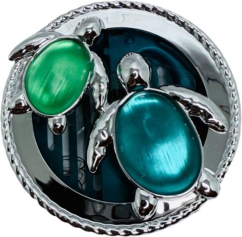 Bath and Body Works Gemstone Tiny Sea Glass Turtles Car Fragrance Holder Visor Fragrance Holder Easy To Open in Saudi Arabia