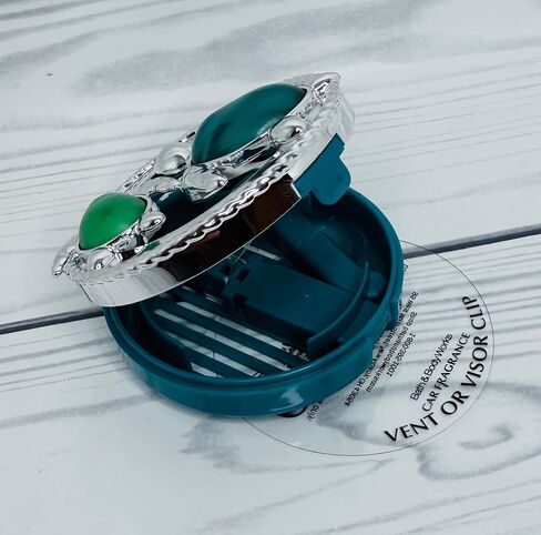 Bath and Body Works Gemstone Tiny Sea Glass Turtles Car Fragrance Holder Visor Fragrance Holder Easy To Open in Saudi Arabia