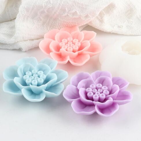 قوالب السيليكون عباد الشمس عباد الشمس قالب عباد أشعة الشمس لقوالب شمعة زهرة صنع شمعة منزل تزيين العفن in Kuwait