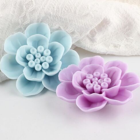 قوالب السيليكون عباد الشمس عباد الشمس قالب عباد أشعة الشمس لقوالب شمعة زهرة صنع شمعة منزل تزيين العفن in Kuwait