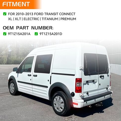 LED Side Marker Lights for 2010-2013 Ford Transit Connect Front Bumper Marker Reflectors Lamps, Smoked Len Amber in Saudi Arabia
