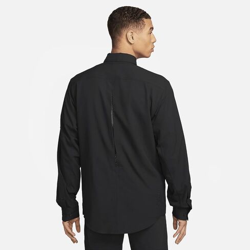 Nike ACG Dri-FIT UV Devastation Trail Men's Top (Black/Summit White, DN3936-010) Size Medium in Saudi Arabia