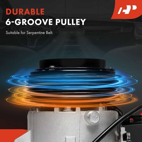 A-Premium Air Conditioner AC Compressor with Clutch Compatible with Kia Forte 2022 2023 2024, 2.0L in Saudi Arabia