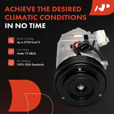 A-Premium Air Conditioner AC Compressor with Clutch Compatible with Kia Forte 2022 2023 2024, 2.0L in Saudi Arabia