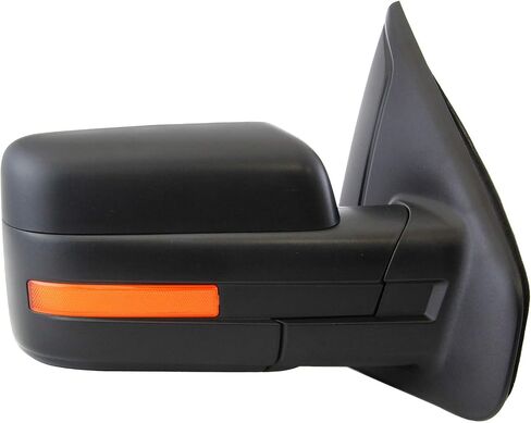 المرآة الجانبية للركاب Garage-Pro Forror for Ford F-150 2011-2014 Fold مع ضوء الإشارة ؛ بدون مراقبة البقعة العمياء والذاكرة ومصباح البركة المحكم in Kuwait