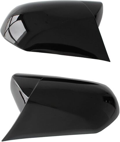 Side Rearview Mirror Cover Wing Mirror Protect Decorate Covers Auto Exterior Decoration Accessories Fit for Toyota Camry 2018 2019 2020 2021 2022 2023 2024 2025 (Bright Black) in Saudi Arabia