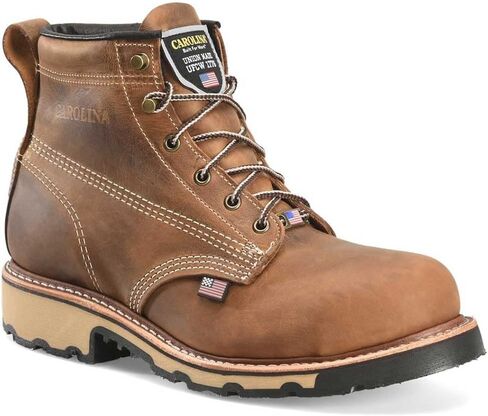 Carolina FERRIC USA 6" SOFT TOE WORK BOOT in Saudi Arabia