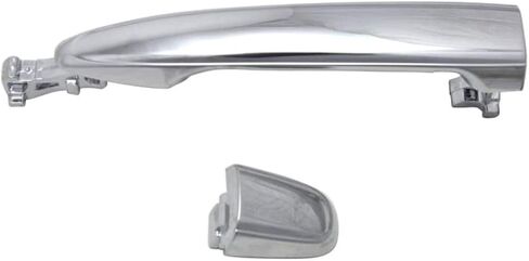 KarParts360 for Toyota Camry Exterior Door Handle Front, Passenger Side Chrome 2007-2011 | Trim:All Submodels 69211-35080 | 69217-35020 in Saudi Arabia