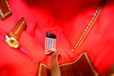 Dooney & Bourke Handbag, Pebble Grain Ginger Crossbody in Kuwait