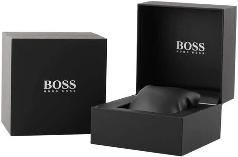 BOSS Men’s Quartz Watch – Grey Dial with Stainless Steel Strap – Sleek and Modern Everyday Timepiece in Saudi Arabia