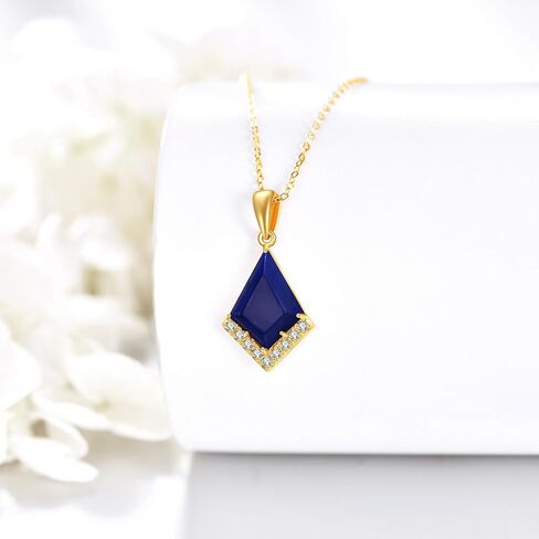 قلادة Kecho Lapis Lazuli 14K Gold Lapis Lazuli Jewelry Higreships for Women in Saudi Arabia