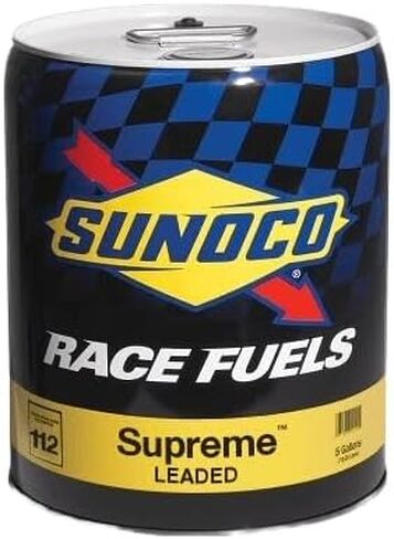 Sunoco Supreme Leaded 112 Octane Race Fuel - 5 Gallons, Blue in Saudi Arabia