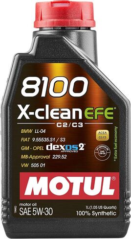 MOTUL 8100 X-Clean EFE 5W-30 OIL الاصطناعية 1 لتر (107210) in Saudi Arabia