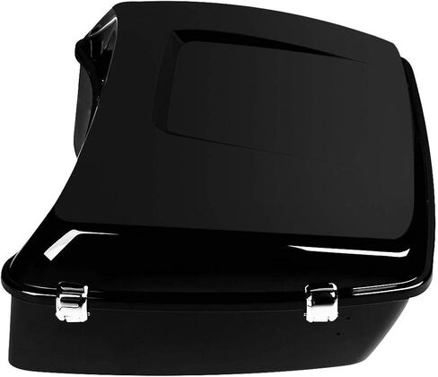Gloss Black King Tour Pack Luggage Kit with Black Latches fits for Harley Touring Road King, Road Glide, Street Glide, Electra Glide, Ultra-Classic 2014-2023 in Saudi Arabia
