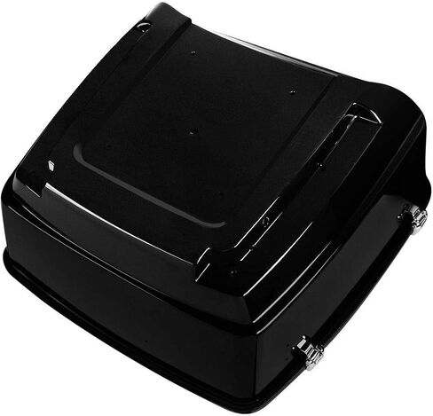 Gloss Black King Tour Pack Luggage Kit with Black Latches fits for Harley Touring Road King, Road Glide, Street Glide, Electra Glide, Ultra-Classic 2014-2023 in Saudi Arabia
