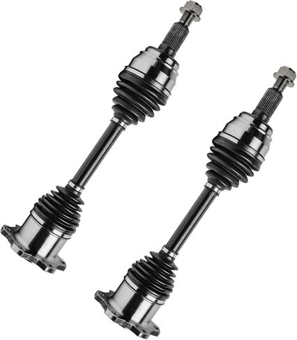 محور ديترويت - 4WD 14PC مجموعة محاور السيرة الذاتية الأمامية لـ Silverado Sierra 1500 Tahoe Suburban Yukon XL Escalade 2 CV Axles 2 محاور العجلة 2 أذرع التحكم العلوية 4 قضبان التعادل 2 قضبان 2 قضبان 2 مفاصل كرة in Kuwait