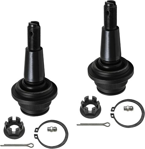 محور ديترويت - 4WD 14PC مجموعة محاور السيرة الذاتية الأمامية لـ Silverado Sierra 1500 Tahoe Suburban Yukon XL Escalade 2 CV Axles 2 محاور العجلة 2 أذرع التحكم العلوية 4 قضبان التعادل 2 قضبان 2 قضبان 2 مفاصل كرة in Kuwait