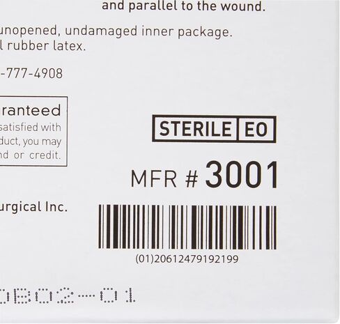 McKesson Skin Closure Strips, Sterile, Non-Reinforced, 1/4 in x 3 in, 50 Count in Saudi Arabia