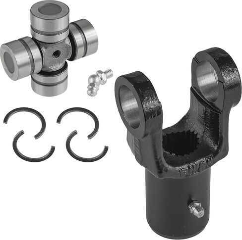 Caltric Rear Drive Train Prop Shaft Yoke with U-joint Compatible with Polaris RZR 1000 60 Inch 2016 2017 2018 2019-2021 in Saudi Arabia