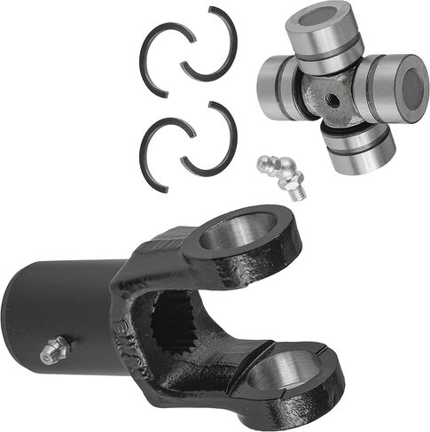 Caltric Rear Drive Train Prop Shaft Yoke with U-joint Compatible with Polaris RZR 1000 60 Inch 2016 2017 2018 2019-2021 in Saudi Arabia