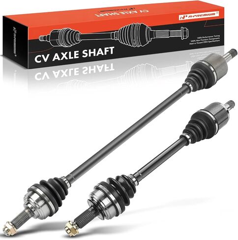 A-Premium Pair (2) مجموعة عمود محور CV الأمامي متوافق مع Honda Civic 1988-1989 ، CRX 1988-1991 ، Driver and Passenger Side in Kuwait