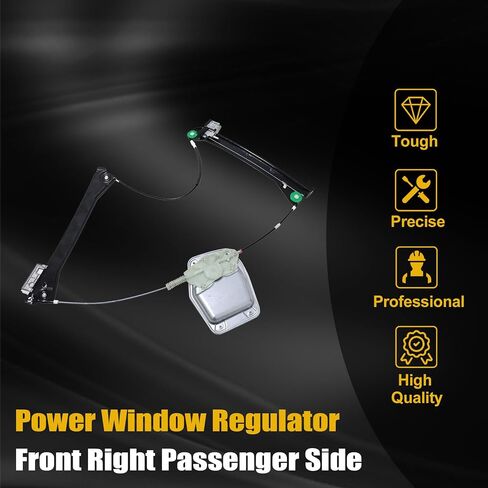 GXARTS Front Right Passenger Side Power Window Regulator 1Q0837462G Compatible with VW Volkswagen Eos 2008 2009 2010 2011 2012 2013 2014 2015 2016 in Saudi Arabia