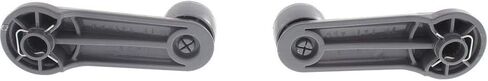 For Nissan Pickup Window Crank 1995 1996 1997 Pair | Front | Set of 2 | Gray | Plastic | 8076001G2 in Saudi Arabia