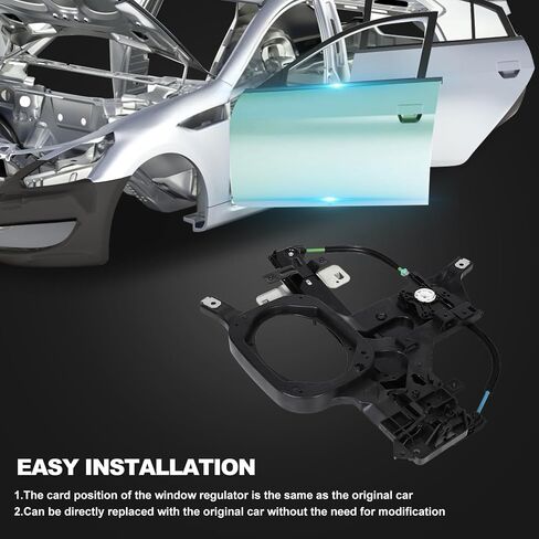 SCITOO Rear Left Power Window Regulator Without Motor Fit for 2003-2004 for Ford Expedition,740-170 in Saudi Arabia