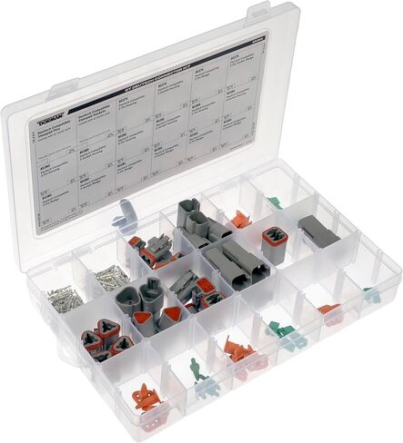 Dorman 85382 DT Connector Kit For 2, 3, 4, 6 Pin Connectors (Tray contains 160 pieces) in Saudi Arabia