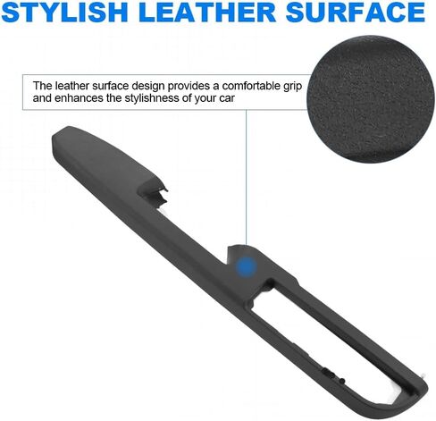 JDMON Front Left Driver Interior Armrest w/Door Release Handle Above Armrest 27 Inch Replaces 80994 Replacement for Chevy GMC Avalanche Suburban Silverado Sierra 1500 2500HD 3500HD Yukon 2010-2014 in Saudi Arabia