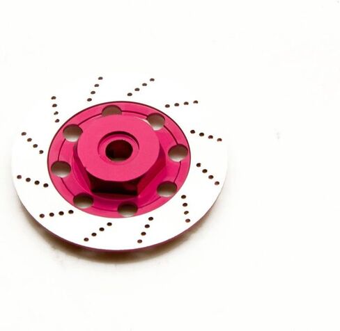 4pcs morfum rc Aluminium reloy hex hex drift rem reim tires disc hub brake discible مع sakura d4 awd rwd 1/10 rc drift carler reprage parts (purple) in Kuwait