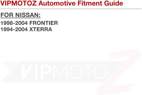 VIPMOTOZ Full LED Rear License Plate Lights Lamps w/Red Strips Compatible With 1998-2004 Compatible with Nissan Frontier 1994-2004 Xterra Chrome Housing Clear Lens in Saudi Arabia