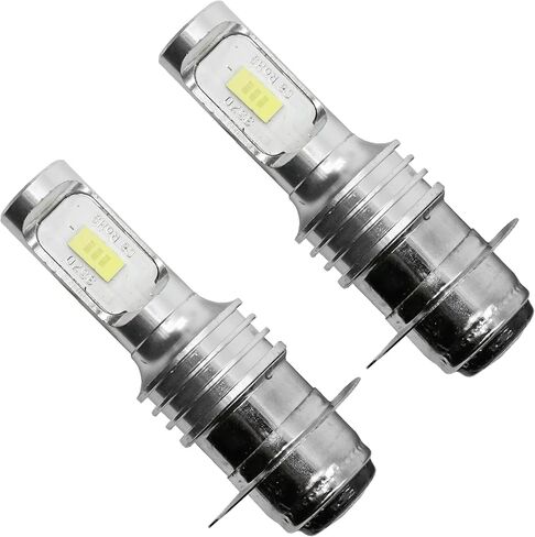 Caltric 2x LED Headlight Bulb Compatible with Yamaha Kodiak 700 YFM700K 4x4 2016-2020 in Saudi Arabia