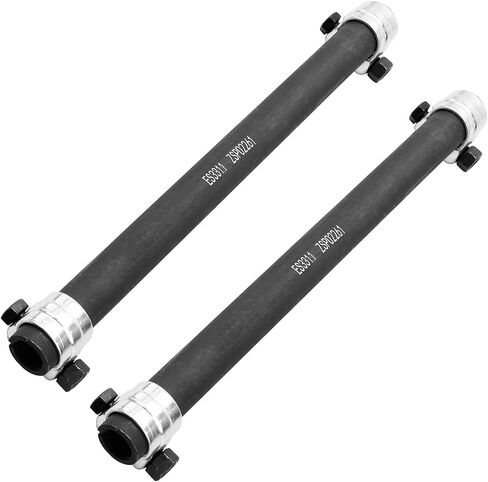 Detroit Axle - Front 2pc Adjusting Sleeves for 95-02 Crown Victoria Lincoln Town Car Mercury Grand Marquis, 2 Tie Rod Adjusting Sleeves 1995 1996 1997 1998 1999 2000 2001 2002 Replacement in Saudi Arabia