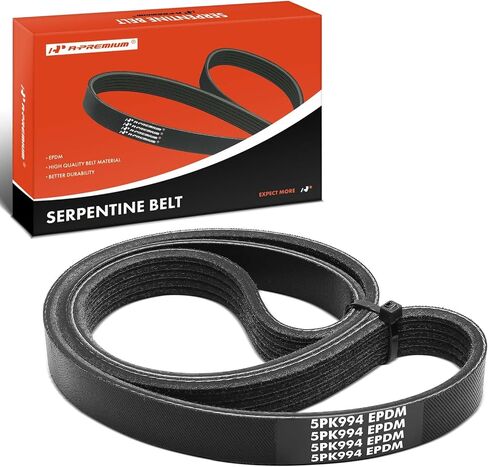 A-Premium Engine Serpentine Drive Belt Compatible with Toyota Camry 1984-1985 2.0L, Camry 1992-2001 2.2L, RAV4 1996-2000 2.0L, Celica 1990-1998 2.2L, Solara 1999 2.2L in Saudi Arabia