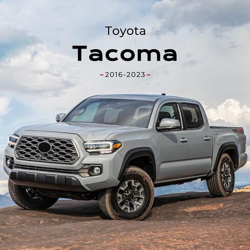 شبكة LED الشبكية العلوية الكاربال الأمامية متوافقة مع 2012-2015 Toyota Tacoma مع مصابيح LED أسود in Kuwait