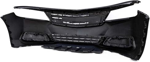 Impala Front Bumper Grille Kit W/Fog Lamp Covers Compatible with 2014 2015 2016 2017 2018 2019 2020 Chevy Impala Complete Front Bumper Kit with Fog Light Covers in Saudi Arabia