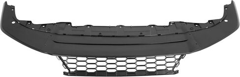 Front Lower Grill Compatible with 2017-2019 Honda Civic EX/EX-L/LX Bumper Face Bar Grille Plastic(PP) Replacement for HO1036128 71102TGGA00 Painted Gloss Black in Saudi Arabia