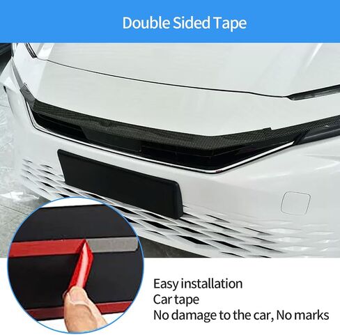 إكسسوارات السيارات المتوافقة مع تويوتا كامري 2025 2026 خارجي الأمامي الشواء الشواء العلوي الشواء تغطية القمامة ABS 3pcs (نمط أسود لامع) in Saudi Arabia