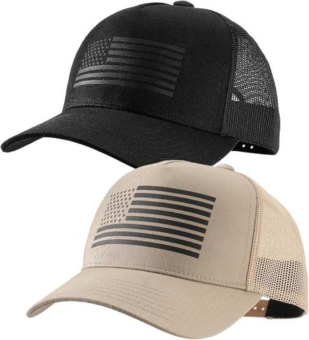 Furtalk American Flag Trucker قبعة البيسبول قبعة للرجال نساء Snapback قبعة قابلة للتعديل in Kuwait