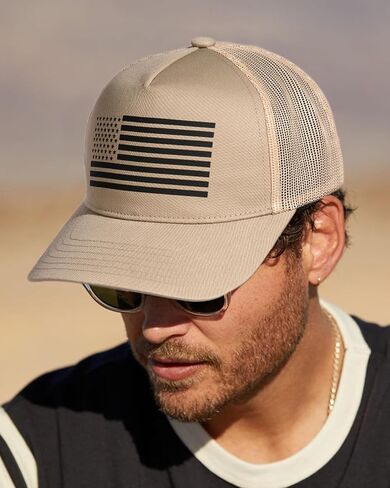 Furtalk American Flag Trucker قبعة البيسبول قبعة للرجال نساء Snapback قبعة قابلة للتعديل in Kuwait