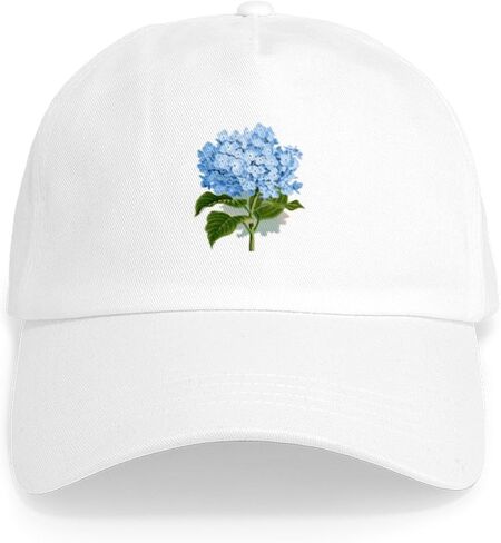 Cafepress Blue Cynangea Flower Cap Capable Capeball Cap in Kuwait