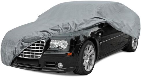 BDK Premium Custom Fit Car Cover for Chrysler 300, All-Weather Protection for Cars Trucks & SUVs, UV Resistant Waterproof Scratch-Resistant, Single Layer Vehicle Cover for Outdoor & Indoor Coverage in Saudi Arabia