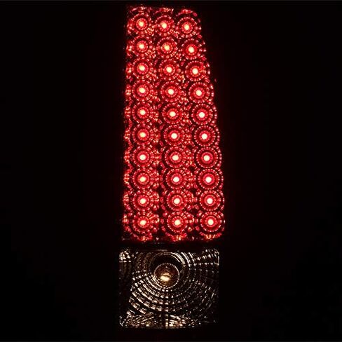 AKKON - For [Full LED Set] 03-06 Chevy Silverado | GMC Sierra Red Clear LED Tail Lights + 3rd Brake Lamp Combo in Saudi Arabia