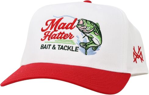 The Mad Hatter, Men & Women’s Trucker Hat, Premium Adjustable Snapback for Everyday Wear, Bait & Tackle in Kuwait