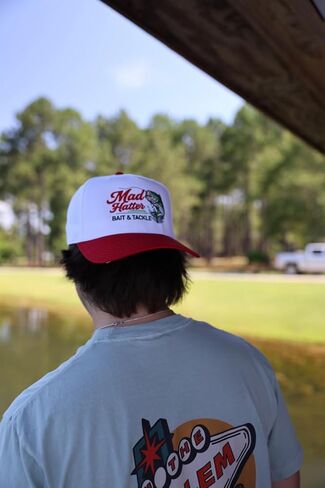 The Mad Hatter, Men & Women’s Trucker Hat, Premium Adjustable Snapback for Everyday Wear, Bait & Tackle in Kuwait